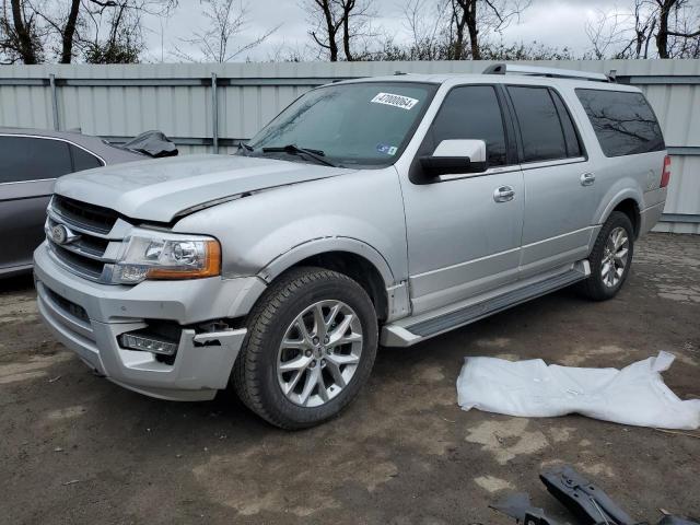 1FMJK2AT7HEA59060 - 2017 FORD EXPEDITION EL LIMITED SILVER photo 1