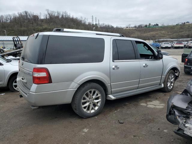 1FMJK2AT7HEA59060 - 2017 FORD EXPEDITION EL LIMITED SILVER photo 3