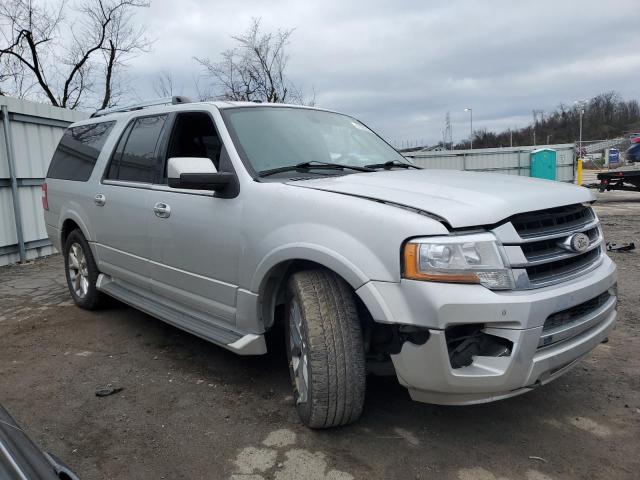 1FMJK2AT7HEA59060 - 2017 FORD EXPEDITION EL LIMITED SILVER photo 4