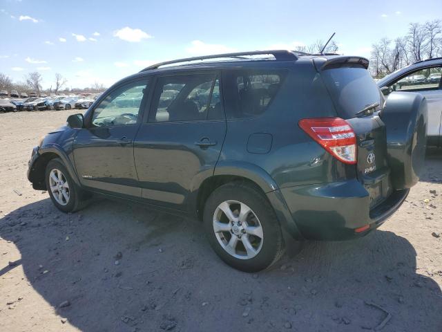 2T3DF4DV5BW141917 - 2011 TOYOTA RAV4 LIMITED GREEN photo 2