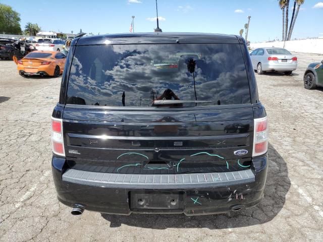 2FMGK5C89HBA11396 - 2017 FORD FLEX SEL BLACK photo 6