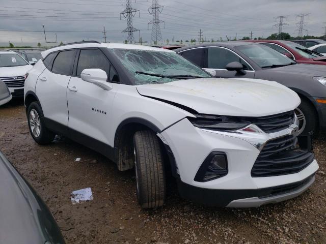 3GNKBBRA3LS680619 - 2020 CHEVROLET BLAZER 1LT WHITE photo 1