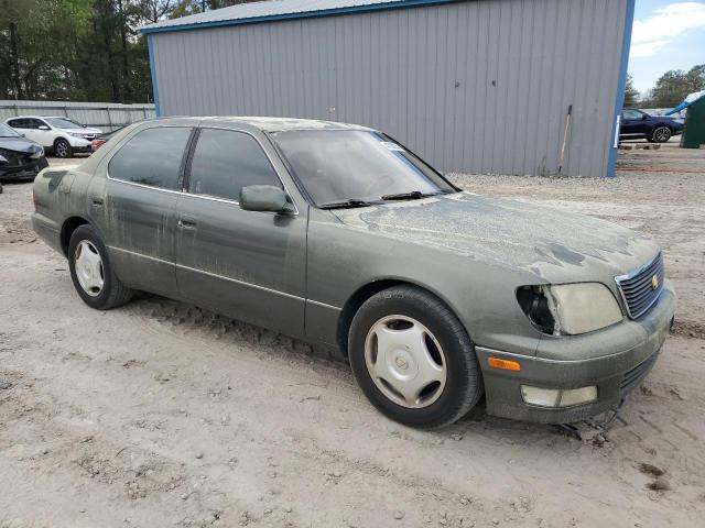 JT8BH28F2X0154689 - 1999 LEXUS LS 400 GREEN photo 4