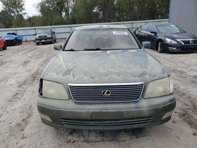 JT8BH28F2X0154689 - 1999 LEXUS LS 400 GREEN photo 5