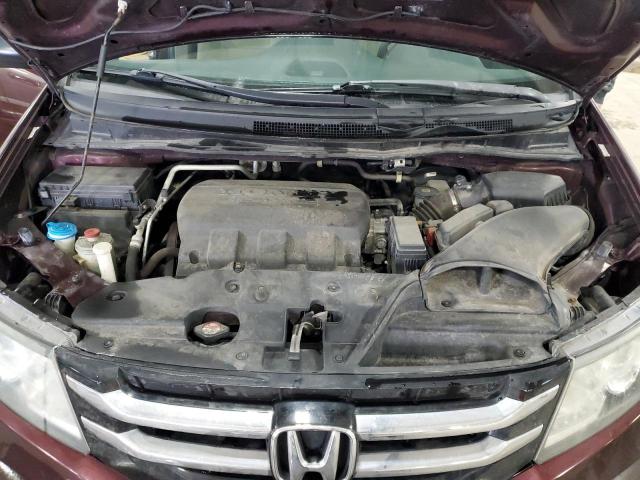 5FNRL5H27EB047441 - 2014 HONDA ODYSSEY LX MAROON photo 12