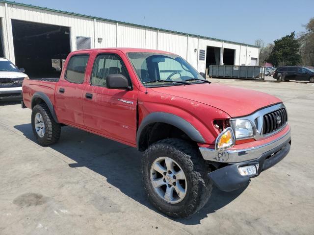 5TEGN92N74Z402150 - 2004 TOYOTA TACOMA DOUBLE CAB PRERUNNER RED photo 4