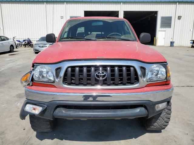 5TEGN92N74Z402150 - 2004 TOYOTA TACOMA DOUBLE CAB PRERUNNER RED photo 5