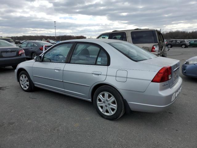 2HGES26783H619138 - 2003 HONDA CIVIC EX SILVER photo 2