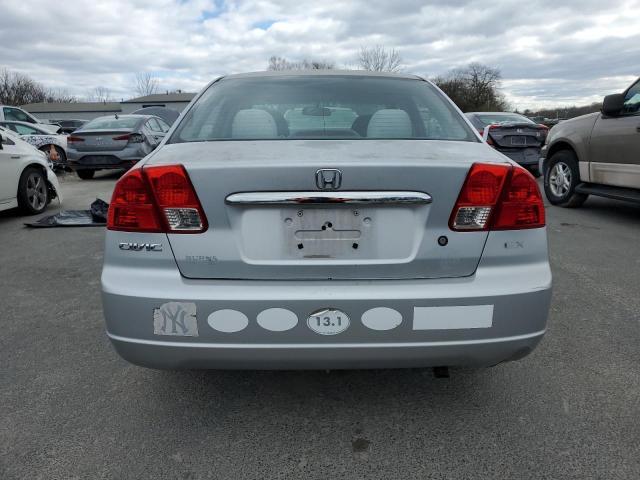 2HGES26783H619138 - 2003 HONDA CIVIC EX SILVER photo 6