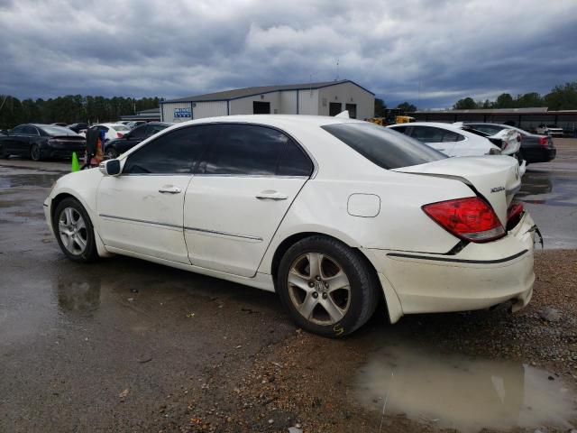 JH4KB16518C002165 - 2008 ACURA RL WHITE photo 2