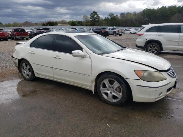 JH4KB16518C002165 - 2008 ACURA RL WHITE photo 4