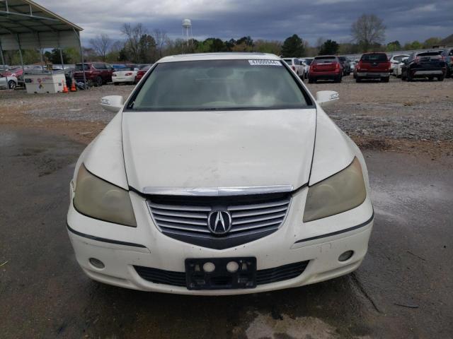 JH4KB16518C002165 - 2008 ACURA RL WHITE photo 5