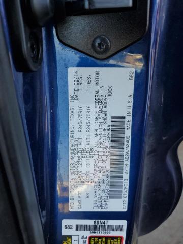 5TFTX4GN4FX038820 - 2015 TOYOTA TACOMA PRERUNNER ACCESS CAB BLUE photo 12