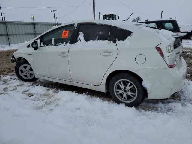 JTDKN3DU0B5316965 - 2011 TOYOTA PRIUS WHITE photo 2