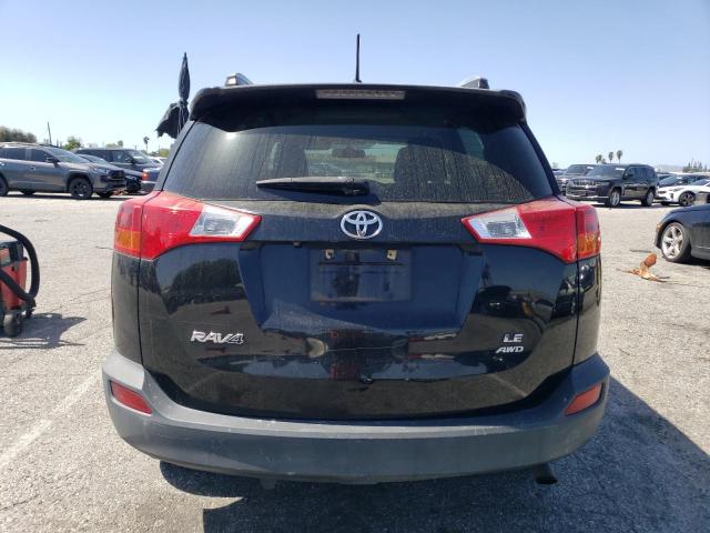 2T3BFREV2DW022809 - 2013 TOYOTA RAV4 LE BLACK photo 6