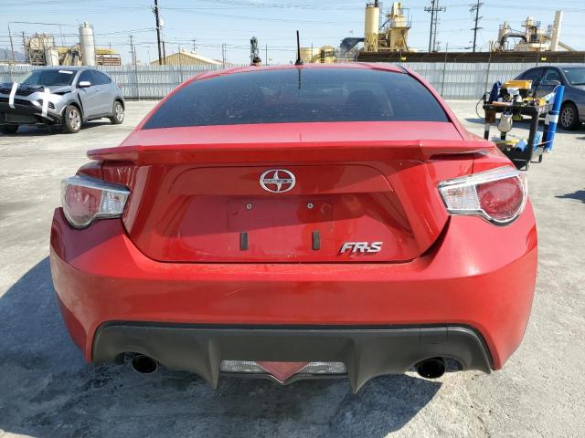 JF1ZNAA19E8708767 - 2014 TOYOTA SCION FR-S RED photo 6