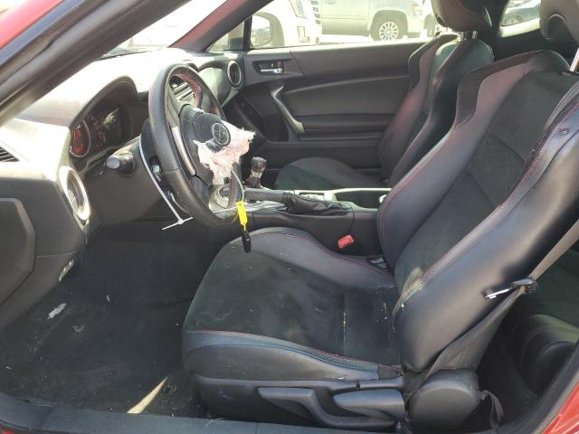 JF1ZNAA19E8708767 - 2014 TOYOTA SCION FR-S RED photo 7