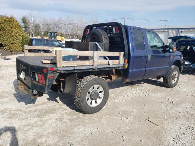 1FTWX31R28EB71271 - 2008 FORD F350 SRW SUPER DUTY BLUE photo 3