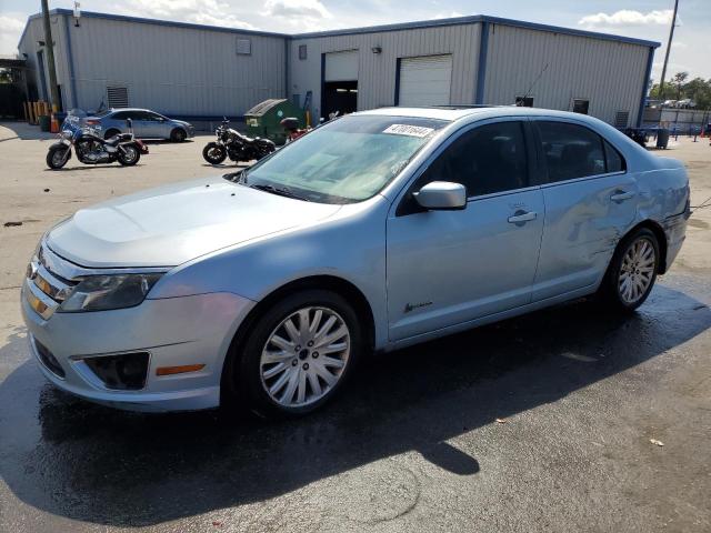 3FADP0L34AR298577 - 2010 FORD FUSION HYBRID BLUE photo 1