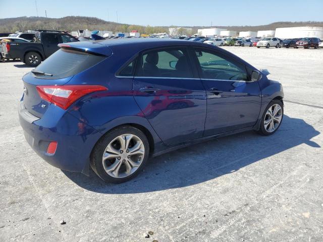 KMHD35LE2DU072759 - 2013 HYUNDAI ELANTRA GT BLUE photo 3