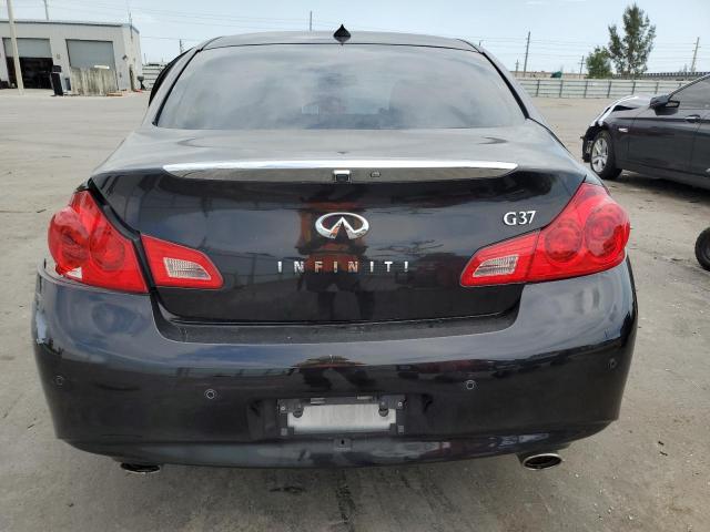 JN1CV6AP9DM711016 - 2013 INFINITI G37 BASE BLACK photo 6