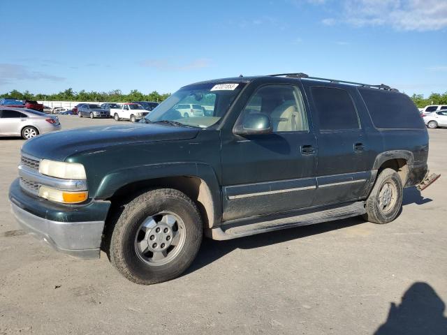 3GNEC16Z52G180977 - 2002 CHEVROLET SUBURBAN C1500 GREEN photo 1