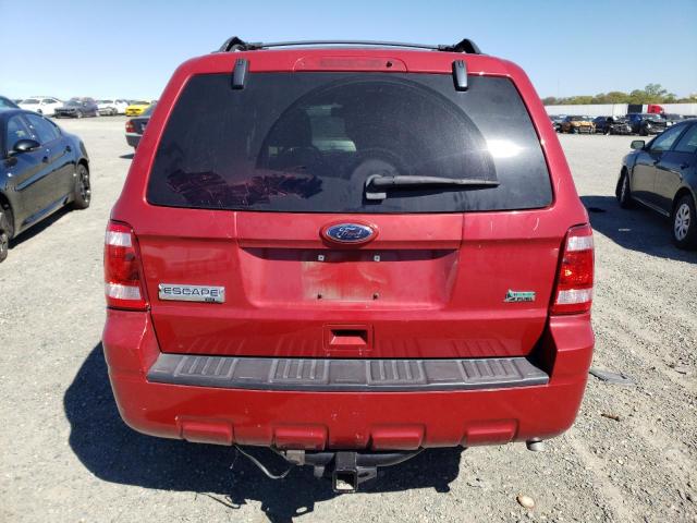 1FMCU0DG6AKA63954 - 2010 FORD ESCAPE XLT RED photo 6