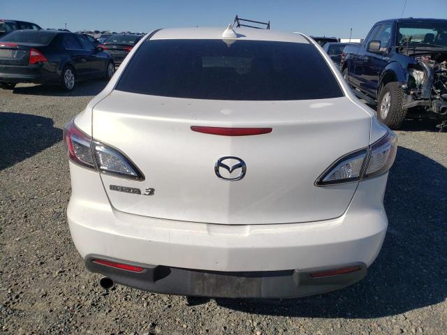 JM1BL1SF7A1164252 - 2010 MAZDA 3 I WHITE photo 6