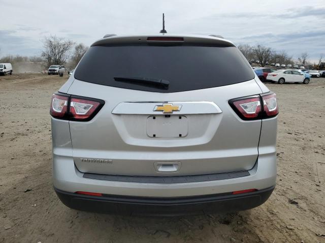 1GNKRFED2HJ316462 - 2017 CHEVROLET TRAVERSE LS SILVER photo 6