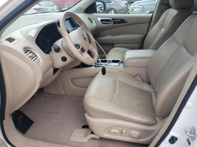 5N1AR2MN5EC651282 - 2014 NISSAN PATHFINDER S WHITE photo 7