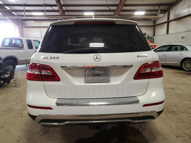 4JGDA5HB9FA493015 - 2015 MERCEDES-BENZ ML 350 4MATIC WHITE photo 6