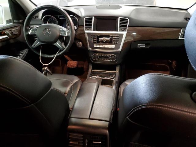 4JGDA5HB9FA493015 - 2015 MERCEDES-BENZ ML 350 4MATIC WHITE photo 8