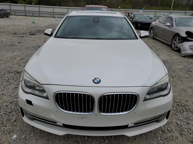 WBAYF8C57DD141067 - 2013 BMW 750 LXI WHITE photo 5