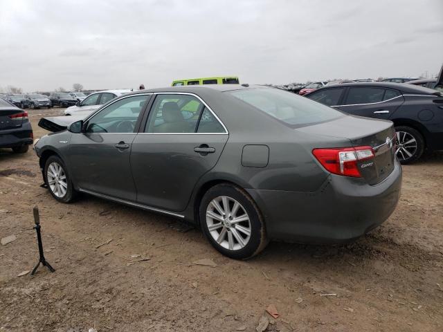 4T1BD1FKXCU017831 - 2012 TOYOTA CAMRY HYBRID GRAY photo 2