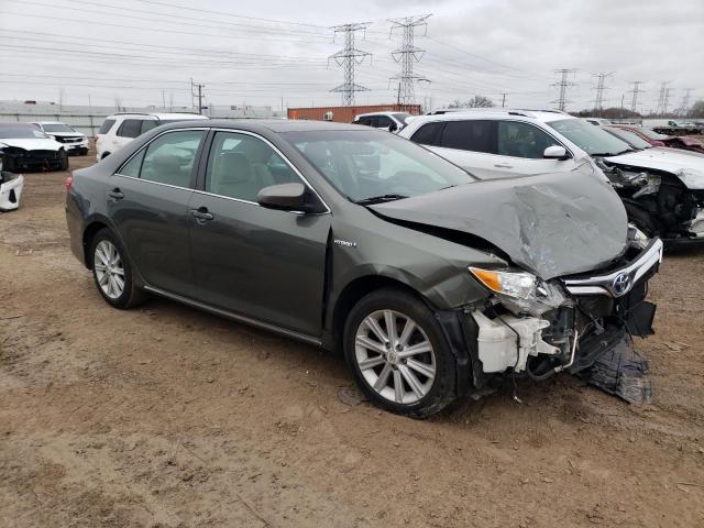 4T1BD1FKXCU017831 - 2012 TOYOTA CAMRY HYBRID GRAY photo 4