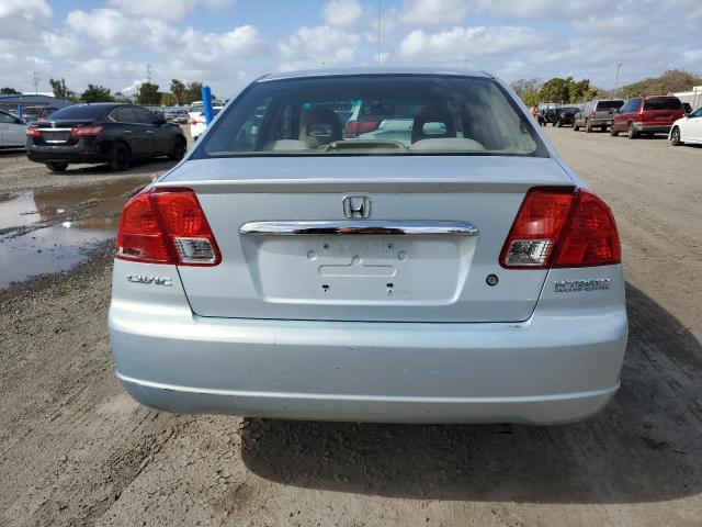 JHMES96693S011974 - 2003 HONDA CIVIC HYBRID SILVER photo 6