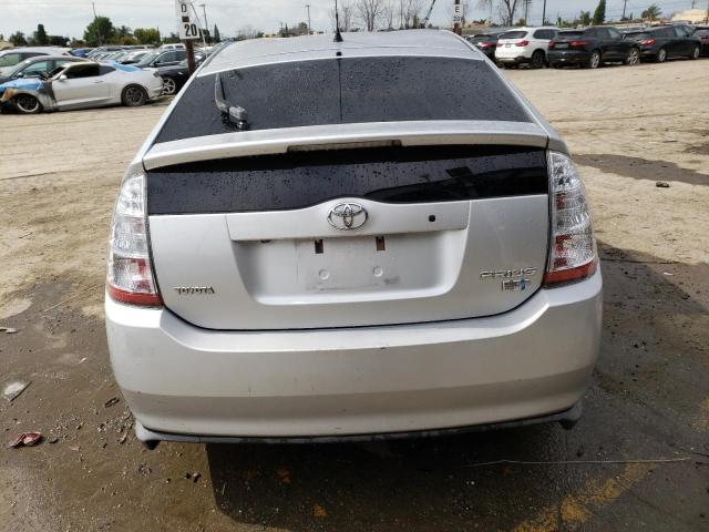 JTDKB20U777639527 - 2007 TOYOTA PRIUS SILVER photo 6