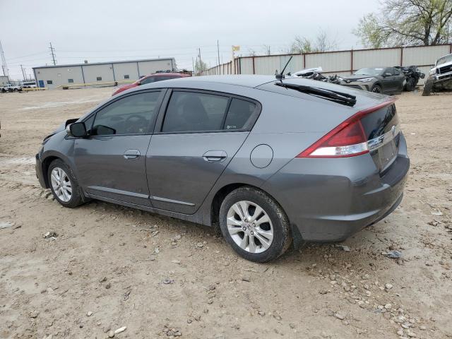 JHMZE2H75DS001420 - 2013 HONDA INSIGHT EX BLUE photo 2