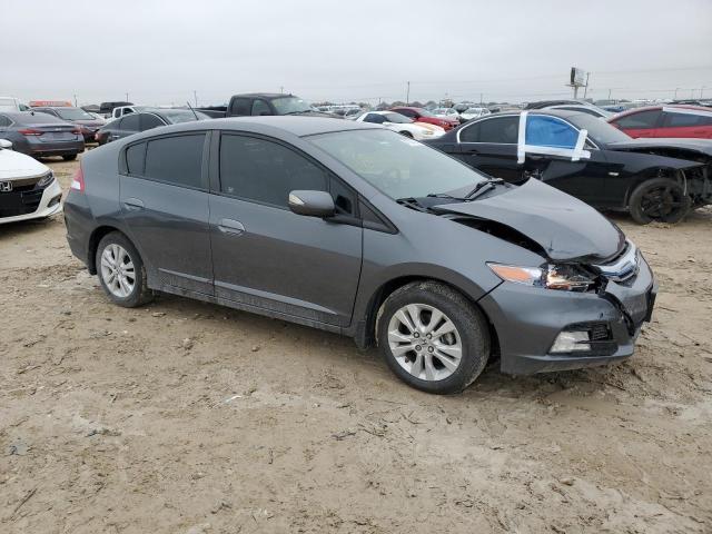 JHMZE2H75DS001420 - 2013 HONDA INSIGHT EX BLUE photo 4