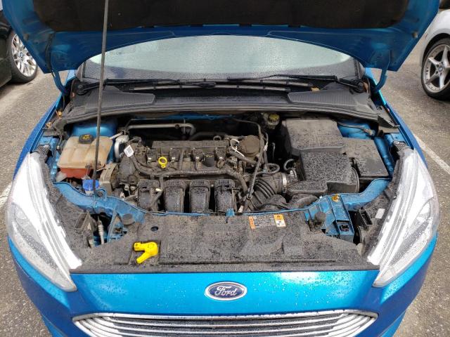 1FADP3N27GL209162 - 2016 FORD FOCUS TITANIUM BLUE photo 11