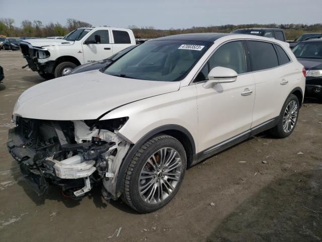 2LMTJ8LR5GBL60585 - 2016 LINCOLN MKX RESERVE WHITE photo 1