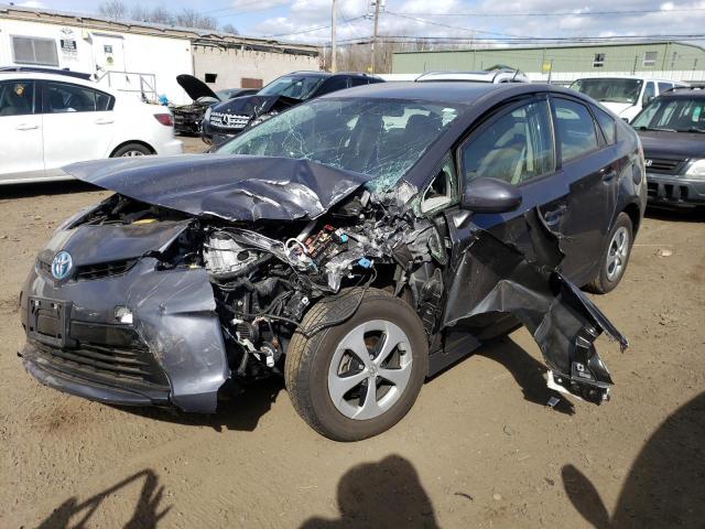 JTDKN3DU3D1683188 - 2013 TOYOTA PRIUS GRAY photo 1