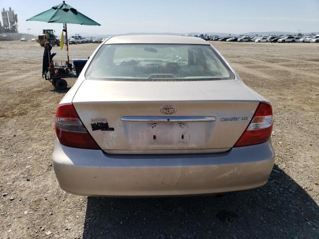 4T1BE32K13U695284 - 2003 TOYOTA CAMRY LE GRAY photo 6