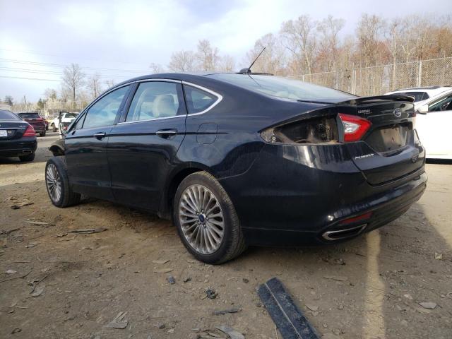 3FA6P0K91GR324169 - 2016 FORD FUSION TITANIUM BLACK photo 2