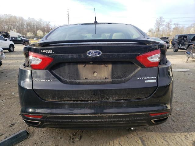 3FA6P0K91GR324169 - 2016 FORD FUSION TITANIUM BLACK photo 6