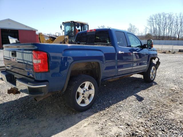 1GT22TEG3GZ394335 - 2016 GMC SIERRA K2500 SLT BLUE photo 3