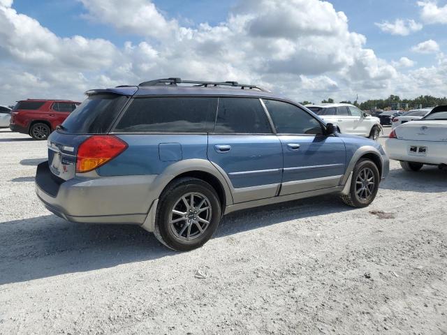 4S4BP62C557377609 - 2005 SUBARU LEGACY OUTBACK 2.5I LIMITED BLUE photo 3