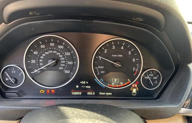 WBA8Z9C31HG453434 - 2017 BMW 330 XIGT GRAY photo 8