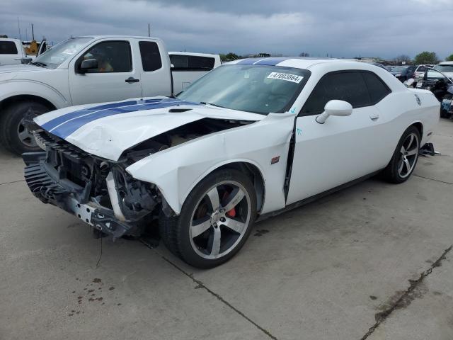 2B3CJ7DJ1BH508760 - 2011 DODGE CHALLENGER SRT-8 WHITE photo 1