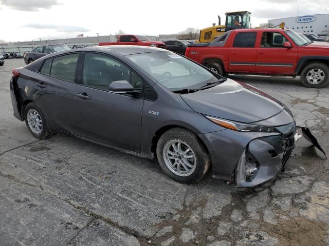 JTDKARFP8H3037726 - 2017 TOYOTA PRIUS PRIM CHARCOAL photo 4